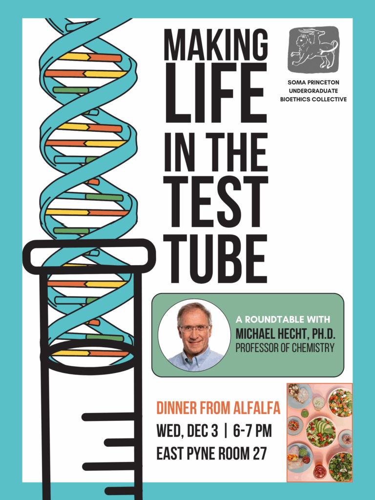 Roundtable with Prof. Hecht: Making Life in the Test Tube